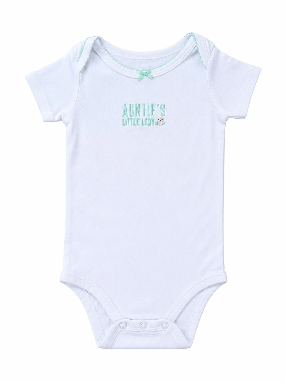 Auntie’s Little Lady Short Sleeve Bodysuit